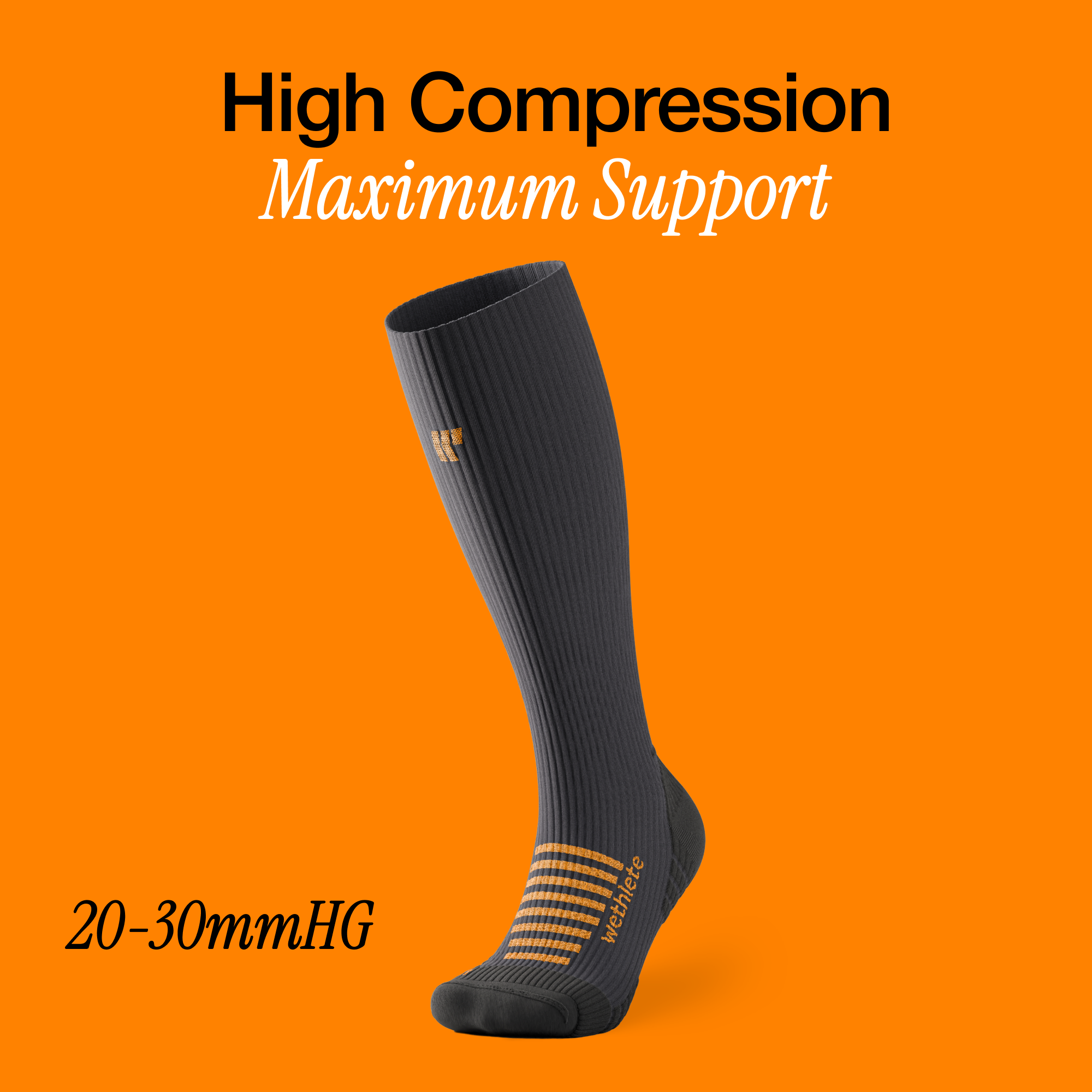 Wesocks Knee High Compression | For Better Blood Circulation