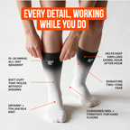 CREW COMPRESSION SOCKS